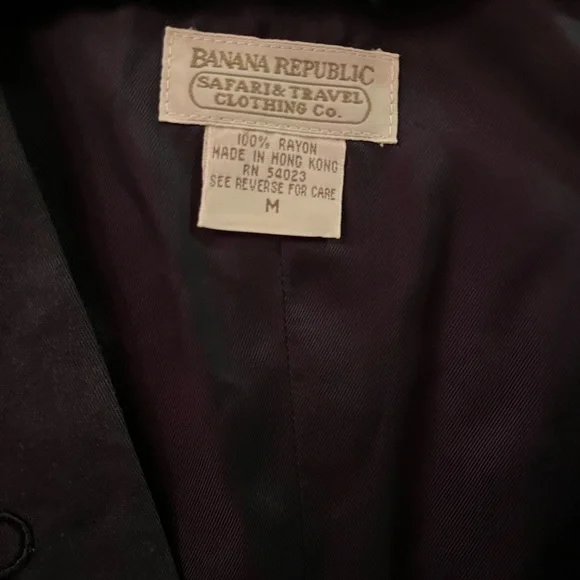 Banana Republic Embroidered Black Vest - Picture 2 of 6